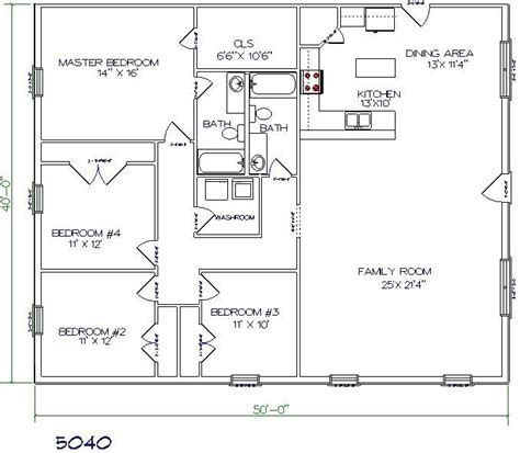 Barndominium Floor Plans Pole Barn Home Pinterest Barndominium