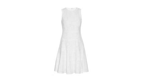 Rebecca Taylor Sleeveless Cotton Blend Jacquard Dress 375 Best
