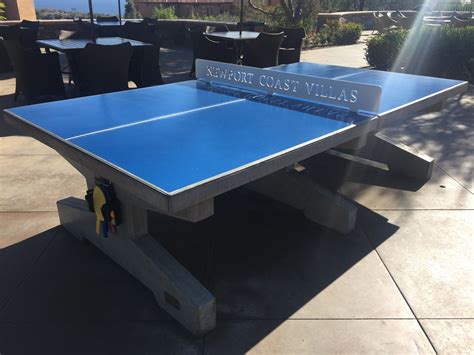 Outdoor Concrete Ping Pong Table For Sale