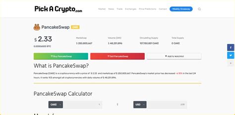 The expected positive energy of the whole cryptocurrency industry in the. PancakeSwap (CAKE) Price Prediction 2021, 2022 + | Future ...