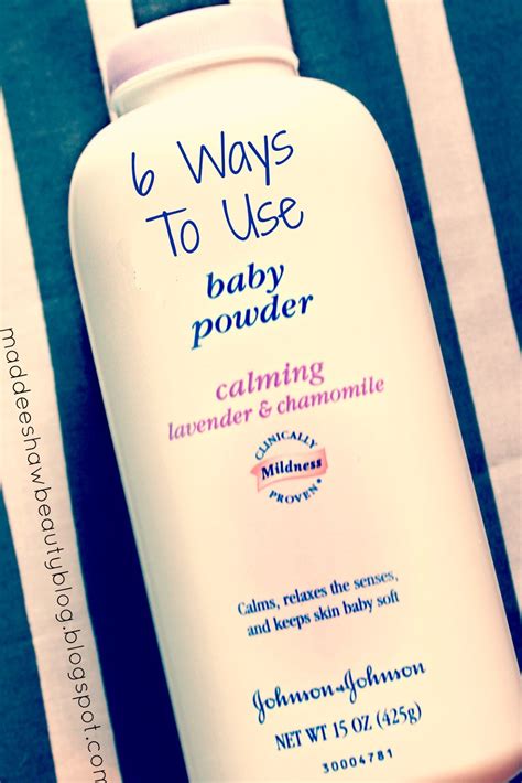 The Beauty Blog Uses For Baby Powder