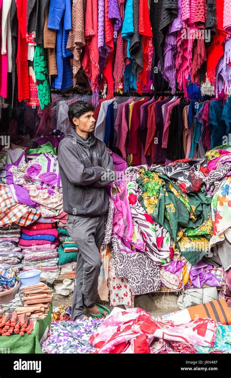 Man Selling Clothes Street Market Hi Res Stock Photography And Images