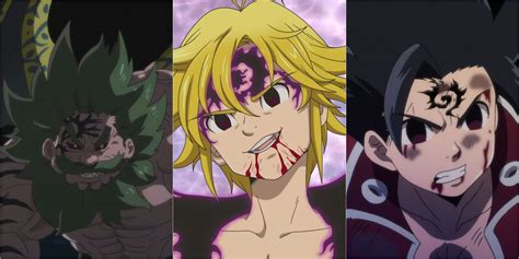 Seven Deadly Sins Strongest Members Of The Demon Clan Ranked