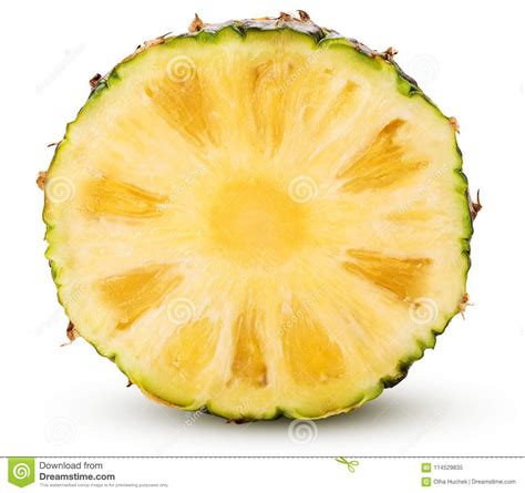 Pineapple Fruit Cut In Half Stock Image Image Of Closeup Culture