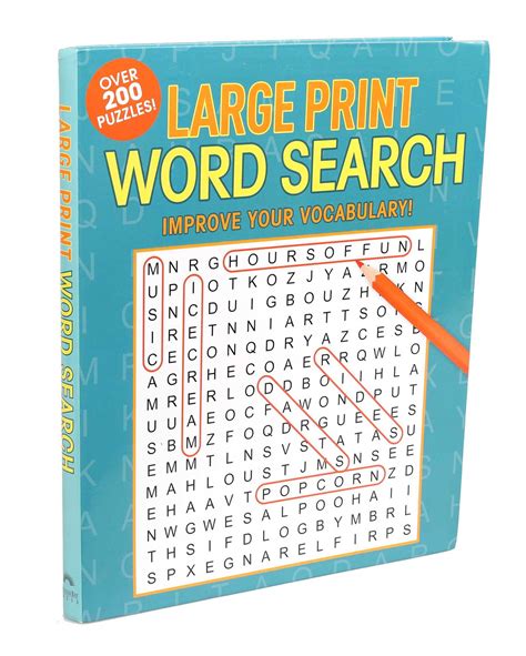 Large Print Word Search | Book by Editors of Thunder Bay Press