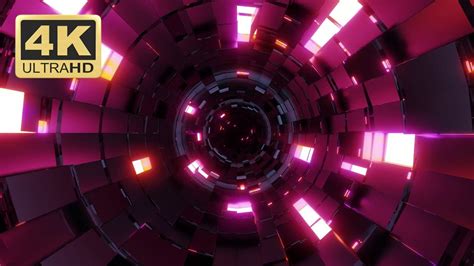 Motion Background Loop 4k Abstract Tunnel Vj Loop Part 3 Free Stock