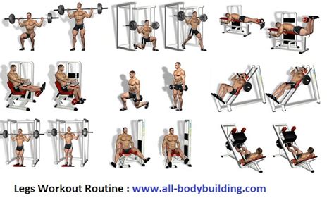 Legs Workout Routine Build Tree Trunk Thighs With This Killer Routine