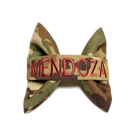 Personalized Air Force OCP Nametape Bow Deployment Gift Etsy
