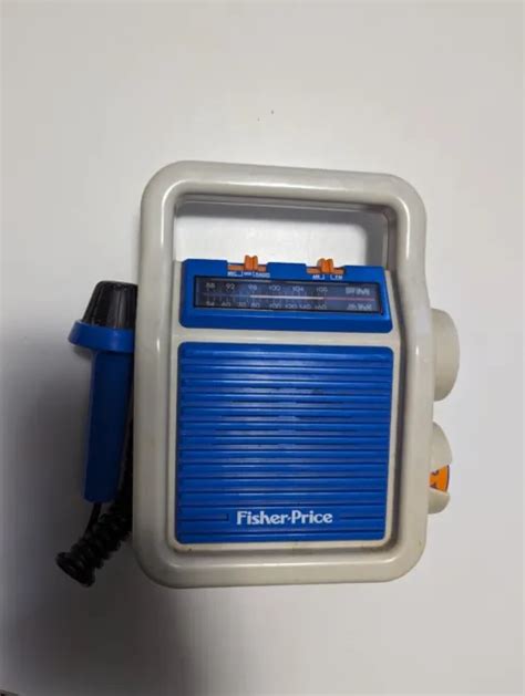 Vintage 1984 Fisher Price My First Amfm Sing Along Radio With