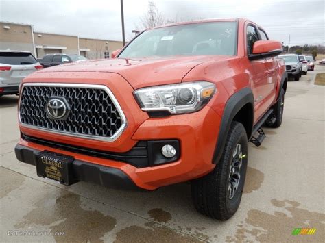 2018 Inferno Toyota Tacoma Trd Sport Double Cab 4x4 126330097