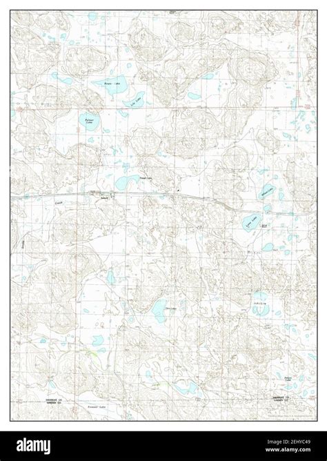 Antioch Nebraska Map 1989 124000 United States Of America By