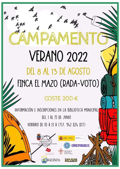 Campamento De Verano 2022 Ayuntamiento De Polanco