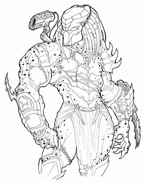 Predator Coloring Pages For Babes Educative Printable