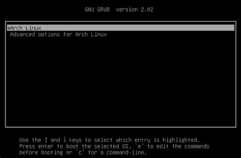 How To Change Kernels On Arch Linux Linuxfordevices