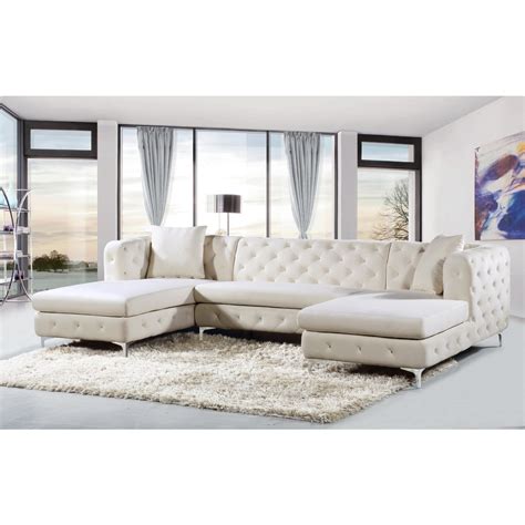 15 Collection Of Double Chaise Sofas
