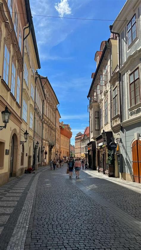 Prague Street View Photo Street