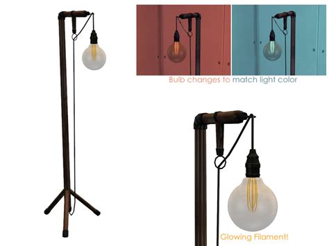 The Sims Resource Barclay Floor Lamp