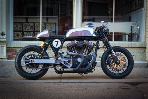 Sportster Cafe Racer By Ardent Motorcycles Bikebound