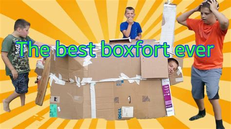 Amazing Box Fort Youtube