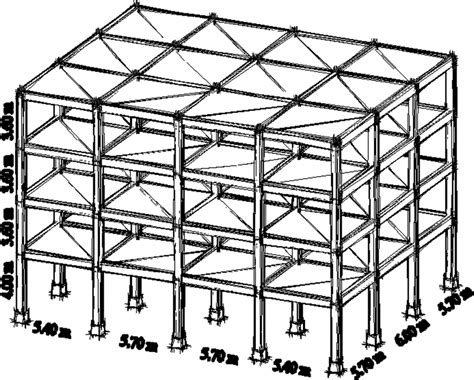 Typical Reinforced Concrete Frame Structure Download Scientific Diagram