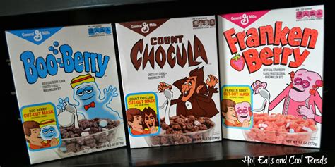 Hot Eats And Cool Reads Jazzed Up Snack And Cereal Mix Recipe With Retro Monsters Cereals