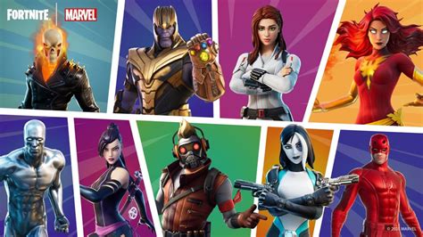 Fortnite Store Sees The Return Of Marvel Characters