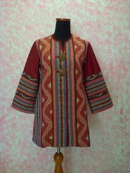 Ikat Dress Batik Dress Batik Pattern Tunic Pattern Batik Fashion