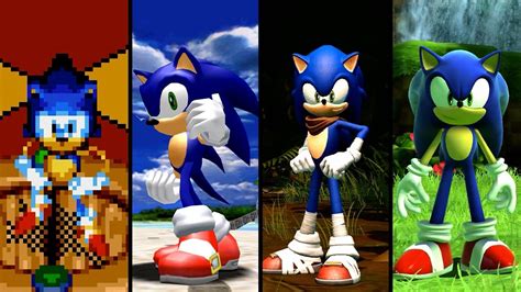 Evolution Of Sonic In 3d Sonic Games 1996 2022 Youtube