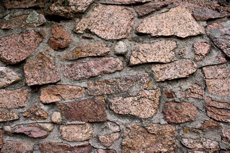 Rock And Cement Wall Texture Picture Free Photograph Photos Public