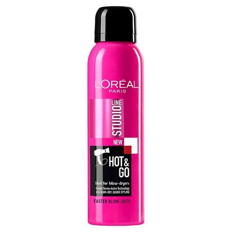 Maybe you would like to learn more about one of these? Buy L'Oreal Studio Line Hot & Go Fast Blow Dry Spray Frizz ...