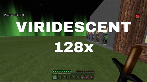 Viridescent 128x Mcpe Pvp Texture Pack Youtube