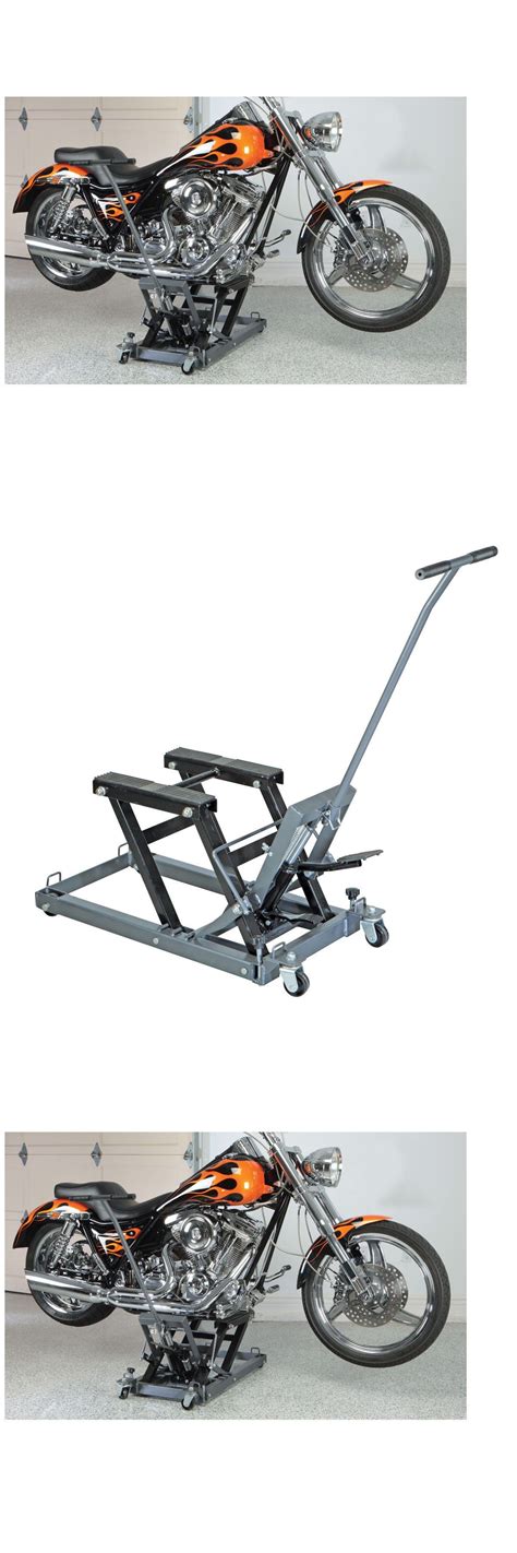 Looking for a motorcycle lift? Jacks Stands and Sawhorses 43593: 1500 Lb. Capacity ...