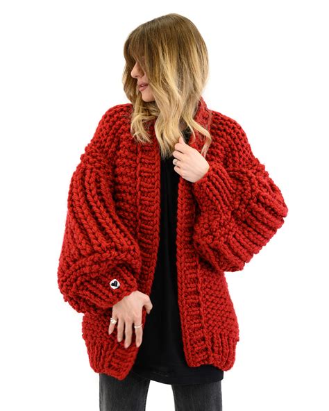 The Authentic Knitted Loon Up Cardigan Update Your Autumn Winter