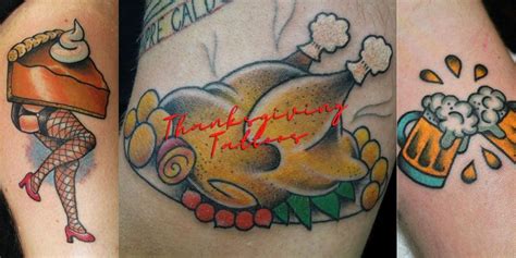 Top 10 Thanksgiving Tattoos Best Thanksgiving Tattoo Ideas Mrinkwells