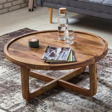 Solid Wood Round Coffee Table Uk Solid Cedar Round Coffee Table For