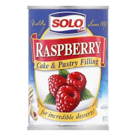 Solo Solo Cake And Pastry Filling 12 Oz