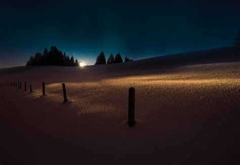 Darkness Winter Snow Backlit 5k Hd Nature 4k Wallpapers Images
