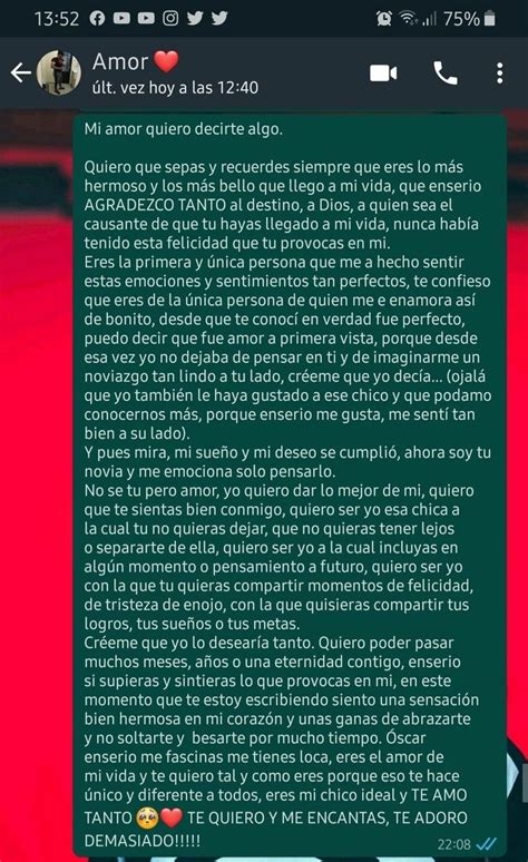 Mensajes Largos De Amor Para Mi Novia Whatsapp Copiar Y Pegar Frases