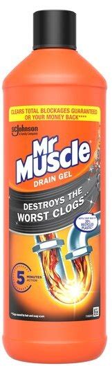 Mr Muscle Unblocking Gel 1l Drain Cleaners And Unblockers Mole Avon