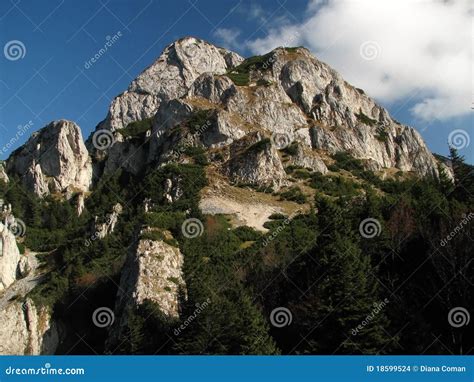 Stony Mountain Peak Stock Photo Image Of Landscape Piatra 18599524