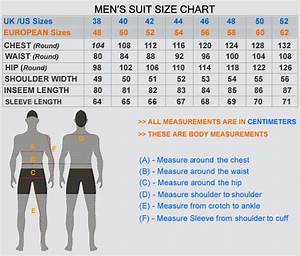 Men 39 S Suit Size Chart T Shirt Sewing Pattern Suit Measurements
