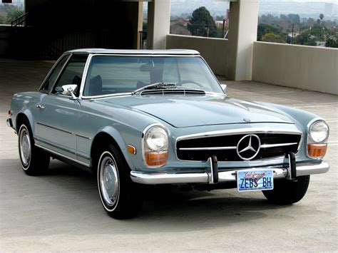 1970 Mercedes Benz 280sl Convertible Roadster Pagoda Low Miles 4 Speed