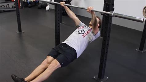 How To Do The Inverted Row — Benefits Variations And More Breaking Muscle