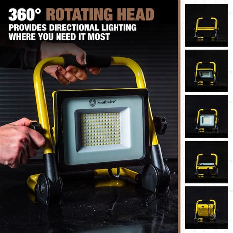 Southwire 10000 Lumen Led Plug In Portable Work Light In The Work
