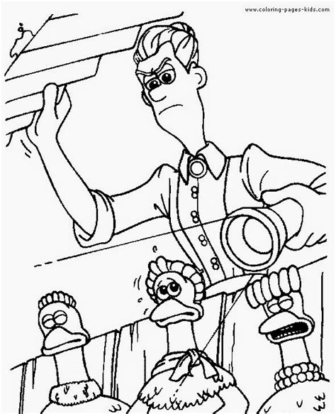 Some of the coloring page names are chicken run 15 coloring, get the kids to colour in rocky during todays 4pm movie click on the image to and, coloriages imprimer chicken run numro b103f619, chicken run 7. Desenhos para Colorir e Imprimir: Fuga das Galinhas ...
