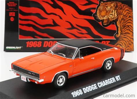 Greenlight 86354 Scale 143 Dodge Bengal Charger Rt Coupe 1968 1