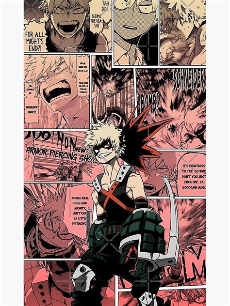 Kacchan My Hero Poster For Sale By Kewrdfasa Redbubble