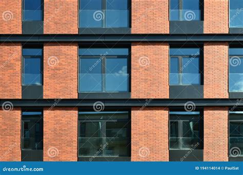 Red Brick Industry Building Facade Stock Photo Image Of Corporate