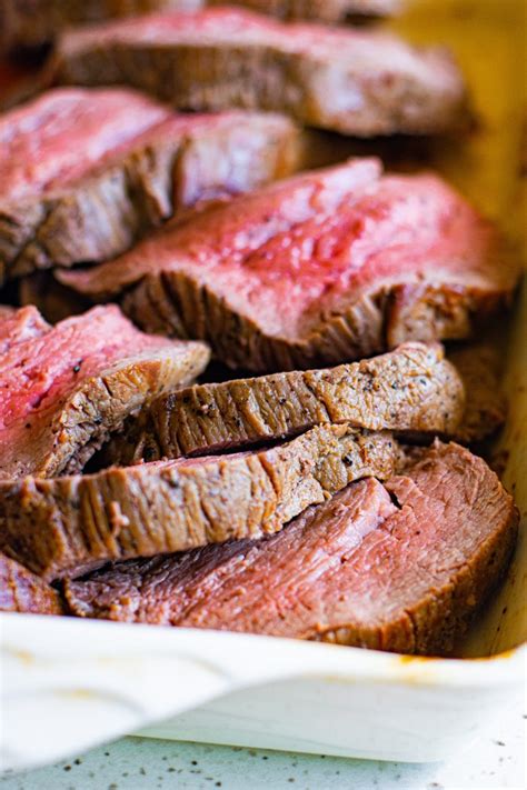For this classic roast beef recipe, cremini or white mushrooms are delicious in the sauce. Roast Beef Tenderloin Recipe with Red Wine Sauce - The ...