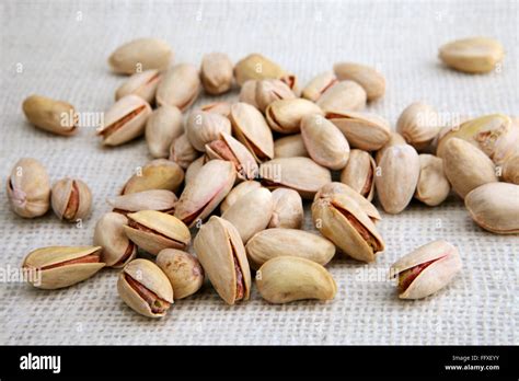Dry Roasted Salted Pistachio Nuts Stock Photo Alamy